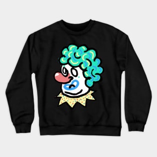 Green Clown Crewneck Sweatshirt